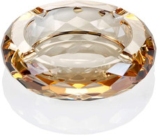 Crystal Glass Ashtray, Cigar