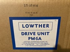 LOWTHER PM6A, 8" Full Range