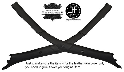 Black stitch post pillar - 2x, a