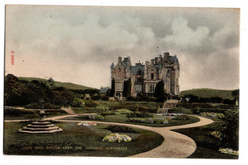 Lochinch castle from gardens - castle,