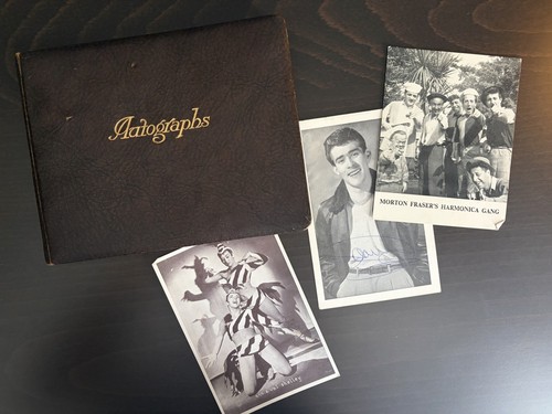 Vintage 1936 autograph book - 1936,
