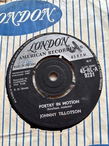 Johnny tillotson poetry in - johnny,