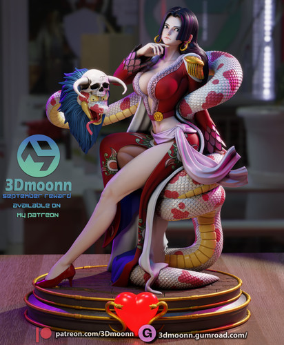 Boa hancock 3d - (one,