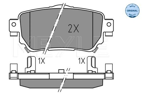 025 259 6515 - meyle, pad
