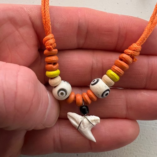 Shark tooth pendant - tooth,