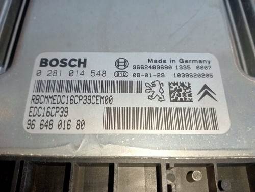 9662489680 engine control unit