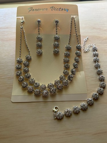 Necklace pierced earrings - necklace,