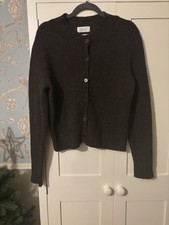 TOAST BROWN WOOL CARDIGAN SIZE