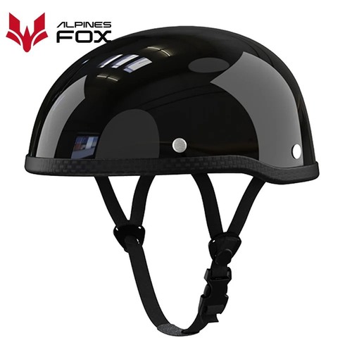 Retro motorcycle half helmet - retro,