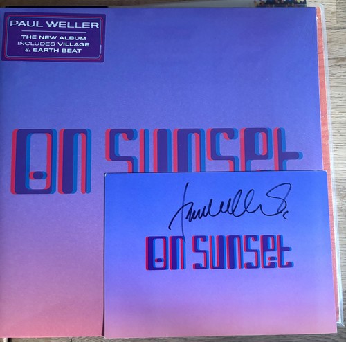 Paul weller sunset vinyl - paul, on