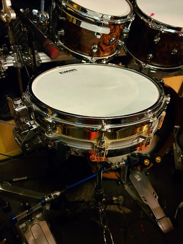 Brass piccolo snare - brass,
