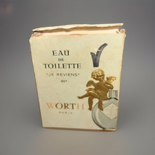 Vintage Eau de Toilette Je Reviens WORTH Paris 63ml  No C504