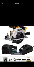 JCB 18V Cordless Circular Saw, 3.0Ah Li-ion Battery & 2.4A Fast Charger Kit