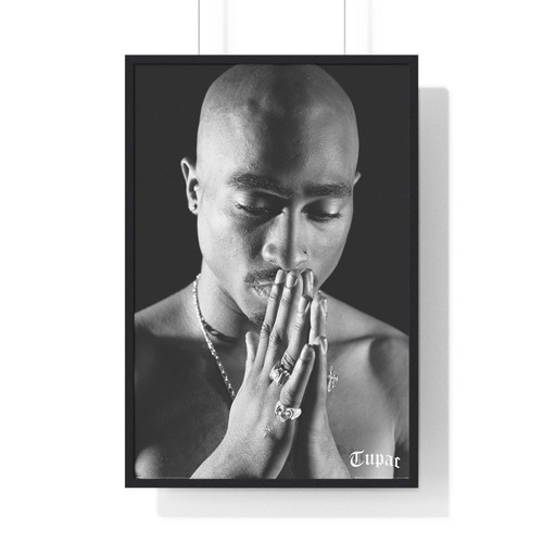 Tupac pray portrait - tupac,
