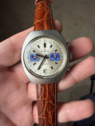 Wakmann 17j chronograph - wakmann,