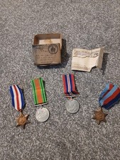 Mixed Miniature Mounted Military Medals Inc WW1 Etc 