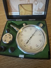 HASLER Handheld Shaft Tachometer RPM Speed Complete w/ Instructions SWISS MADE