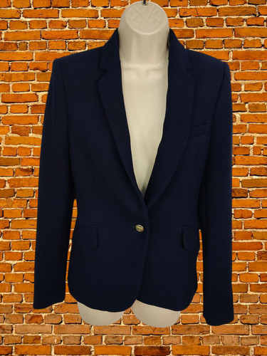 Zara woman navy blue jacket - zara,