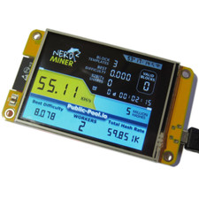 NerdMiner V2 2.8 inch 55KH/s Bitcoin Solo Lottery Crypto Miner BTC Solo Mining