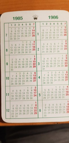 Rolex calendar 1985 golden - rolex,