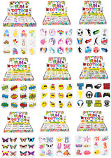 12 - 144 Kids Temporary Tattoos Party Bag Fillers Halloween Boys Girls FREE P&P