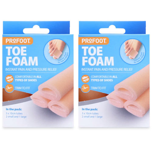Profoot toe foam tubes - toe,