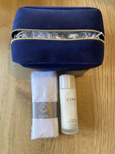 Espa blue velvet bag with - velvet,