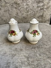 Royal Albert Old Country Roses Salt & Pepper Pots
