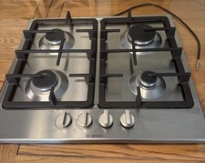 Bosch PGP6B5K90 Gas Hob – Stainless Steel