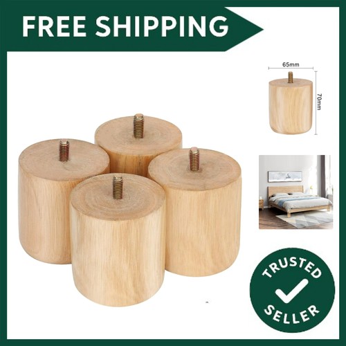 4pcs wooden furniture legs - wooden,