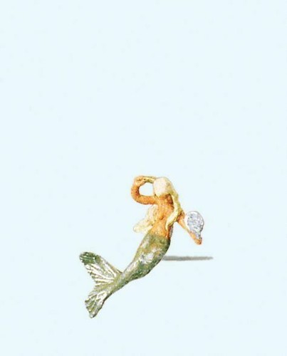 Mermaid with mirror oo - mirror, ho/oo