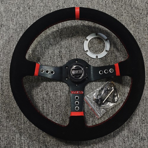 Jdm 14inch sparco steering - jdm,