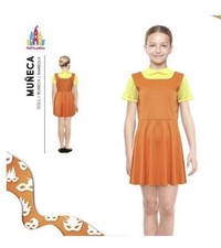 Squid Game Doll Costume Girls