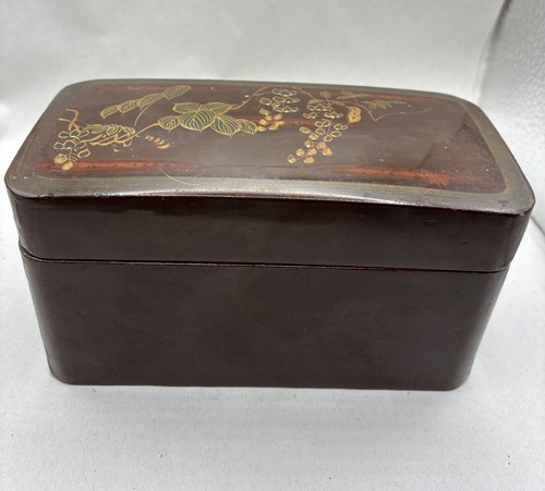 Antique japanese lacquer - lacquer, box