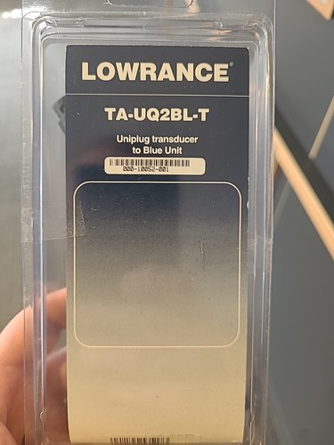 Lowrance uniplug transducer - transducer, to
