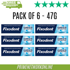 6x - Fixodent Complete Fresh