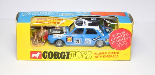 Corgi 302 hillman hunter with - hillman,