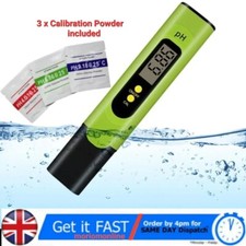 PH Meter LCD Digital Electric Tester Pen Water Hydroponics Test Kit Aquarium GR