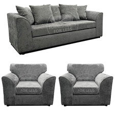Monaco Light Grey Corner Sofa