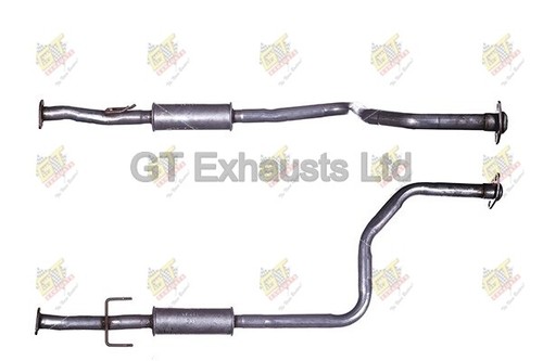 Exhaust silencer centre pipe - exhaust,