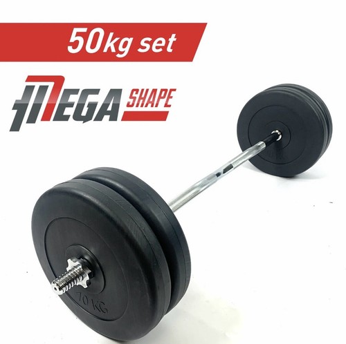 50kg barbell set free weights - 50kg,