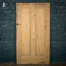 Pine Panelled Door, Victorian