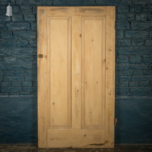 Pine panelled door - panelled, door,