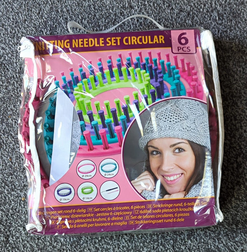 Circular knitting loom set - circular,