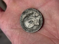 Rare 1910 One Penny Coin Metal Detector Find In The Ogmore by Sea Area UK