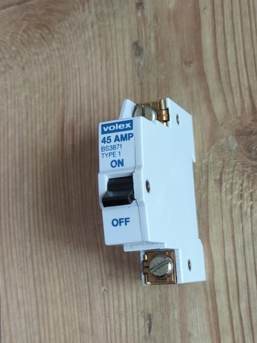 Volex 45amp 3871 circuit - volex,