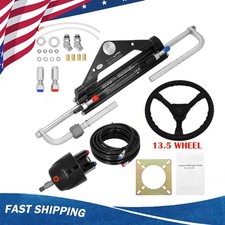 Hydraulic outboard steering - hydraulic,
