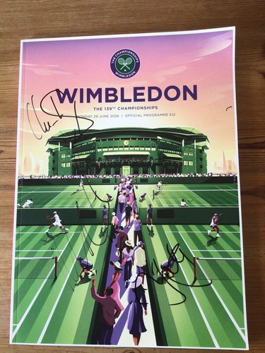 Wimbledon 2026 signed day - 2026,
