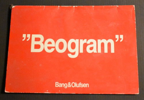 Bang olufsen beogram cdx - &,