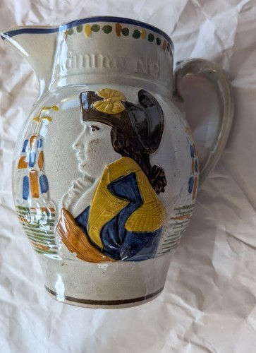 Early 19thc prattware pottery - early,